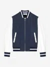 Givenchy Monogram-jacquard Bomber Jacket In Blue