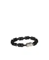 Givenchy Logo Bracelet In Black