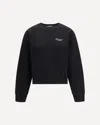 Givenchy Sweatshirt Featuring Signature Brand Stamp Crewneck In Black
