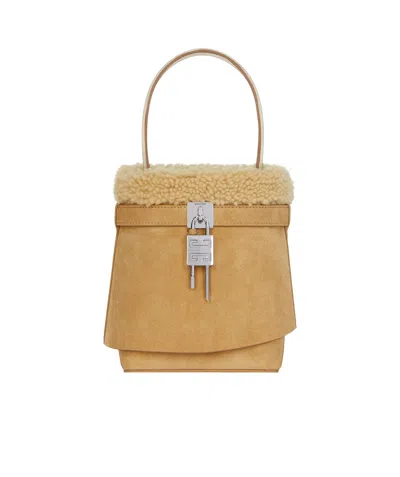 Givenchy Logo Bucket Bag In Nude