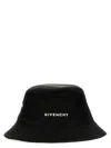 Givenchy Logo Nylon Bucket Hat In Black
