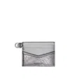 Givenchy Logo Card Bag In Gray