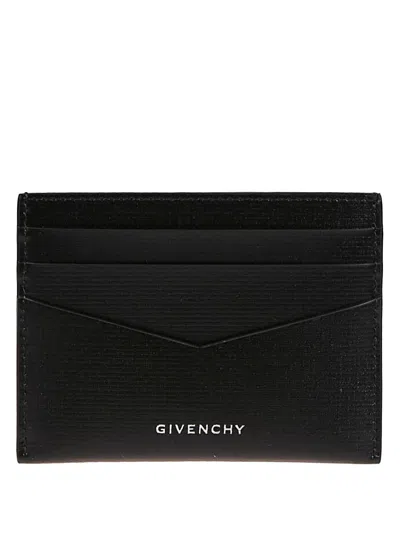 Givenchy Logo Card Holder In Black