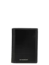 Givenchy Card Holder Black Leather Classique 4g In Black