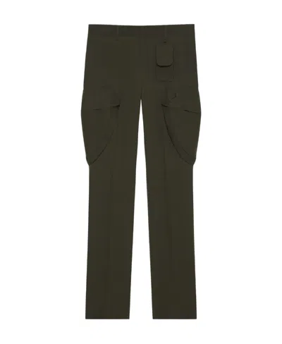 Givenchy Logo Casual Pants In Green