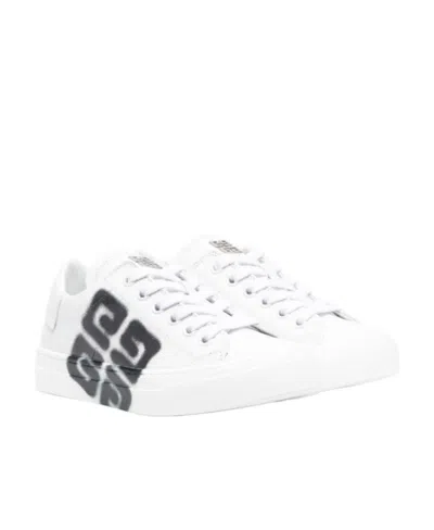 Givenchy Kids Kids 4g Sneakers In White