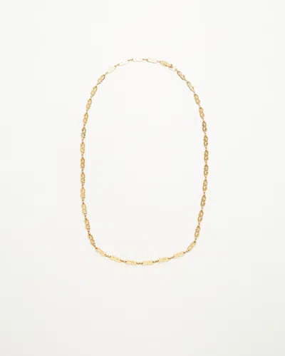 Givenchy Logo Chain Necklace In Gold