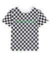 Givenchy 4g Check-pattern T-shirt In Schwarz