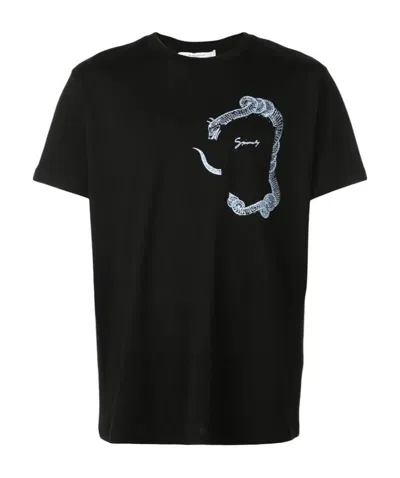 Givenchy Logo Chest Pocket T-shirt In Black