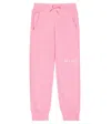 Givenchy Kids Pink Printed Sweatpants In Pink