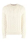 Givenchy 4g Knit Sweater In White