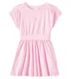 Givenchy Long Sleeve Round Neck Dress In Pink