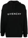 GIVENCHY GIVENCHY LOGO COTTON HOODIE