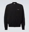 Givenchy Logo Cotton Jacket In Black
