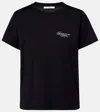 Givenchy Logo Cotton Jersey T-shirt In Black