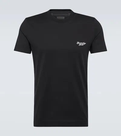 Givenchy Tonal Cotton T-shirt In Black