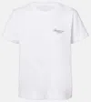 Givenchy Logo-print Fitted T-shirt Clothing In White