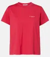 Givenchy Lipstick Pink Slim-fit T-shirt In Red