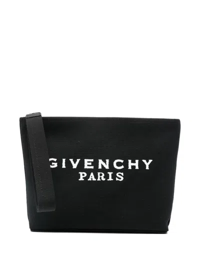 GIVENCHY Givenchy Logo Cotton Pouch