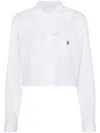 Givenchy Camicia Con Applicazione In White