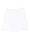 Givenchy Cotton Shorts With Logo And Pockets In White