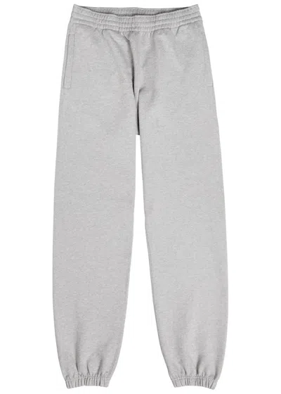 Givenchy Logo Cotton Sweatpants In Gray