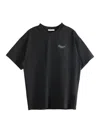 Givenchy Front Stamp-style Graphic Print T-shirt In Black
