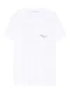 Givenchy Logo-print Fitted T-shirt Clothing In Blue