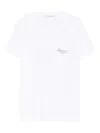 Givenchy Logo-print Fitted T-shirt Clothing In White