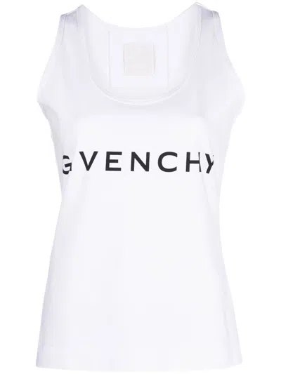 GIVENCHY LOGO COTTON TANK TOP