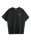 Givenchy Logo Cotton T-shirt In Black