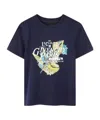 Givenchy Logo Crew Neck T-shirt In Blue