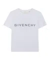 Givenchy Logo Crew Neck T-shirt In White