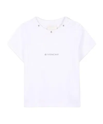 Givenchy Logo Crew Neck T-shirt In White