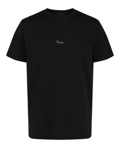 Givenchy Logo Crewneck Short-sleeve T-shirt In Black