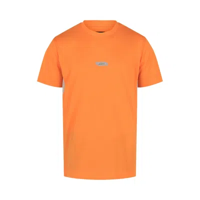 Pre-owned Givenchy Logo Crewneck Short-sleeve T-shirt 'orange' | Men's Size L