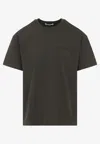 Givenchy Crew Neck Short Sleeves T-shirt In Brown