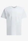Givenchy White T-shirt With Maxi Logo On The Front In Cotton Man In White