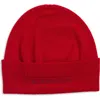 Givenchy Logo Cuffed Wool Beanie In Red