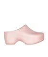Givenchy Logo Debossed Slip-on Clogs In Light Pink