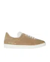 Givenchy Logo Debossed Town Sneakers In Brown