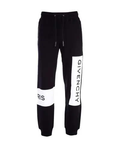 Givenchy Logo Decal Sweatpants In Black