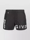 Givenchy Logo Design Swim Shorts In Black