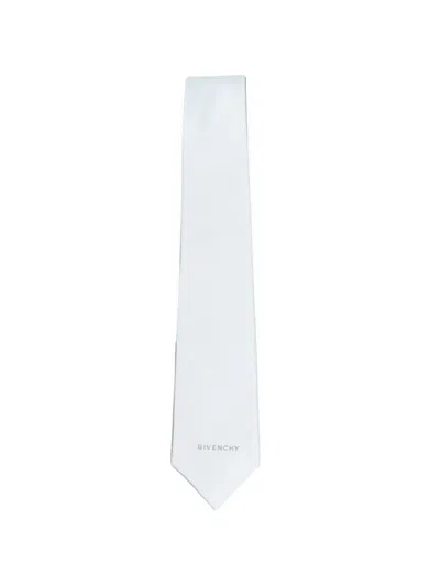 Givenchy Tie Pointed Tip Traditional Design Everyday In White