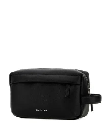GIVENCHY GRAINED LEATHER WASH BAG