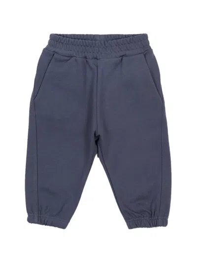 Givenchy Babies' Logo-detail Trousers In Blue
