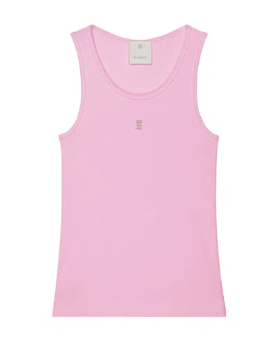 Givenchy Logo Detail Vest In Pink