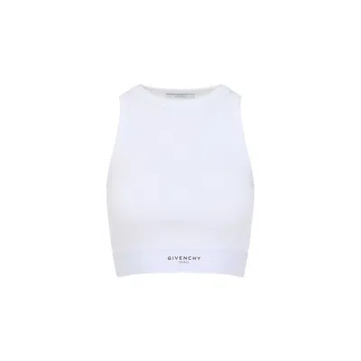 GIVENCHY GIVENCHY LOGO DETAILED CROPPED TANK TOP