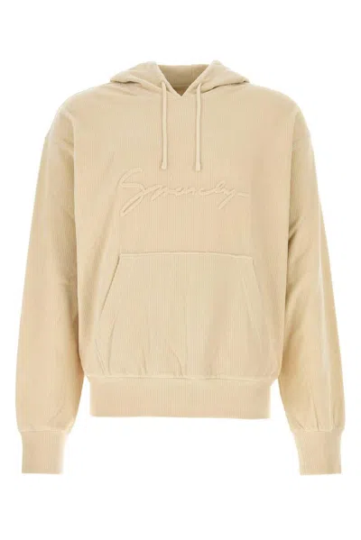 GIVENCHY LOGO DETAILED DRAWSTRING HOODIE
