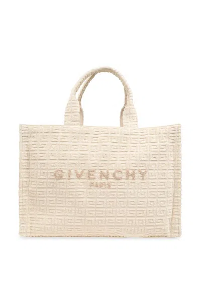 Givenchy 4g Pattern Medium G In White